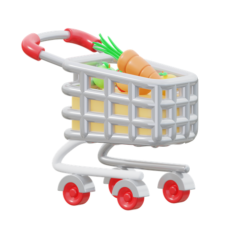 Cart  3D Icon