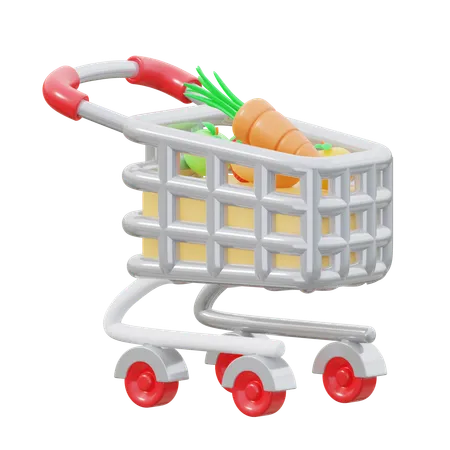 Cart  3D Icon