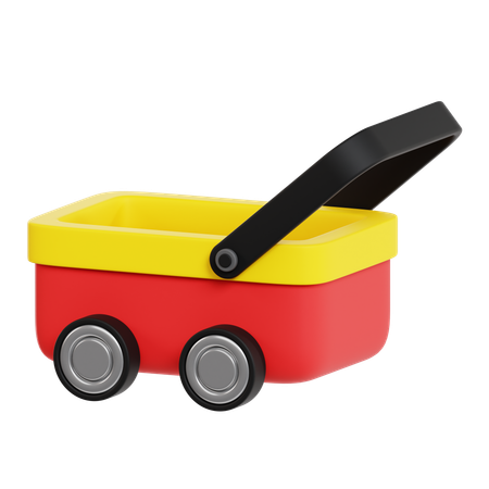 Cart  3D Icon