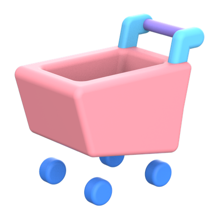 Cart  3D Icon