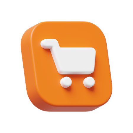 Cart  3D Icon