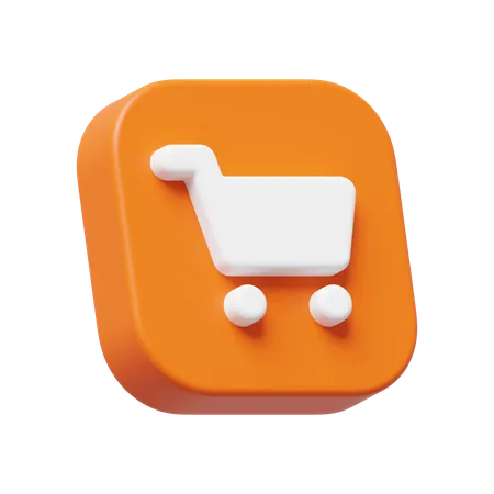 Cart  3D Icon