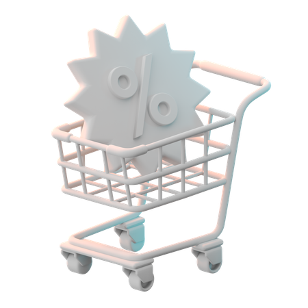 Cart  3D Icon