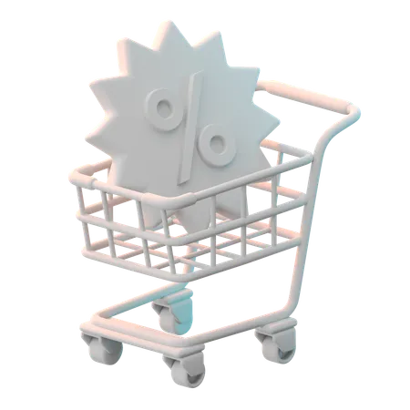 Cart  3D Icon