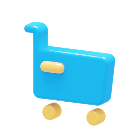 Cart  3D Icon