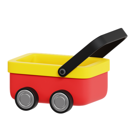 Cart  3D Icon