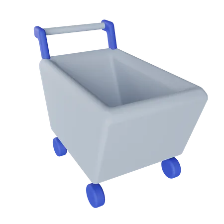 Cart  3D Illustration