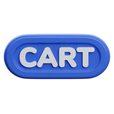 Cart Button  3D Icon