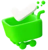 Cart With Check Mark