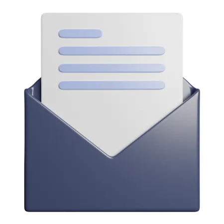 Carta  3D Icon