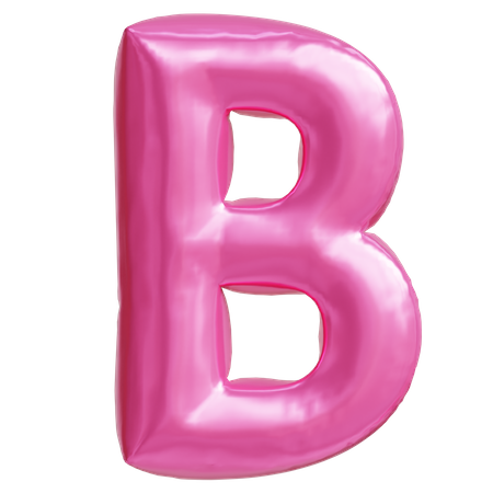 Letra B  3D Icon