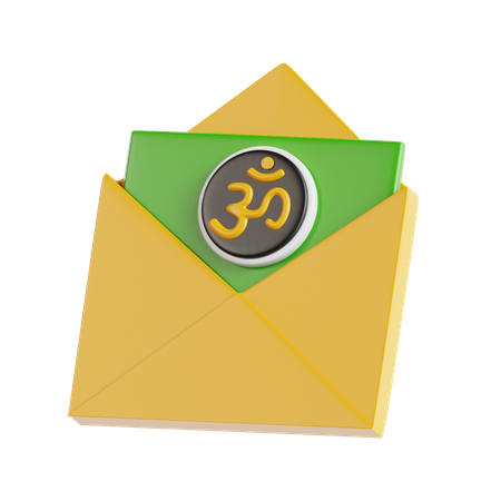 Carta de diwali  3D Icon