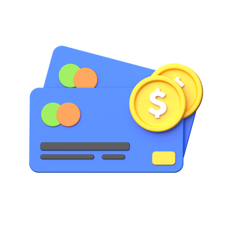 Carta di credito  3D Icon