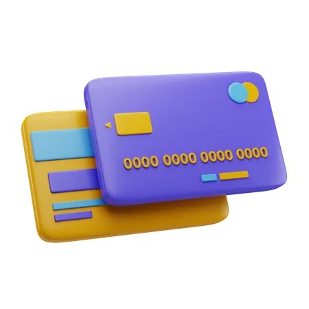 Carta di credito  3D Icon