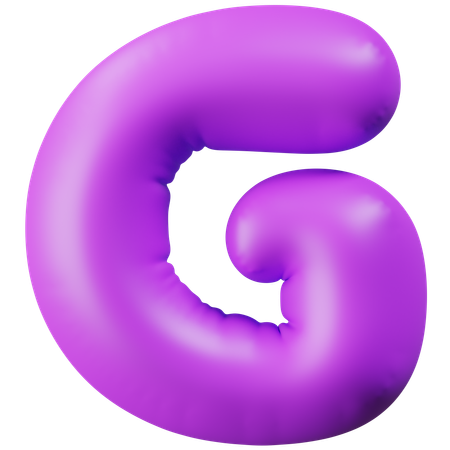 Letra g  3D Icon