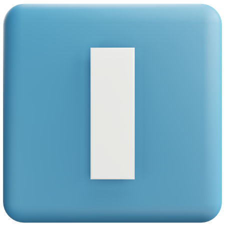 Carta eu  3D Icon