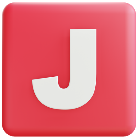 Letra j  3D Icon