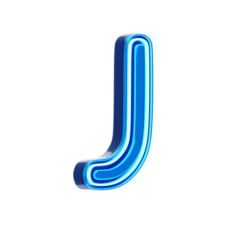 Letra j  3D Icon