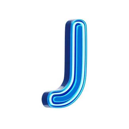 Letra j  3D Icon