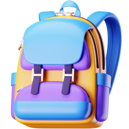 Cartable  3D Icon