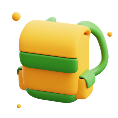 Cartable  3D Icon