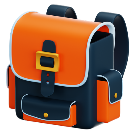 Cartable  3D Icon