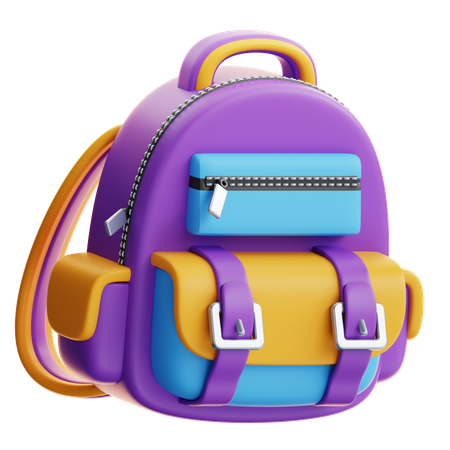 Cartable  3D Icon