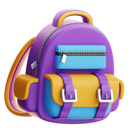 Cartable  3D Icon