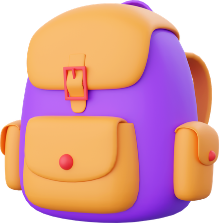 Cartable  3D Icon