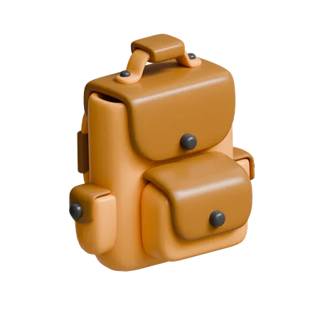 Cartable  3D Icon