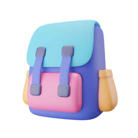 Cartable  3D Icon