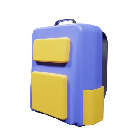 Cartable  3D Illustration