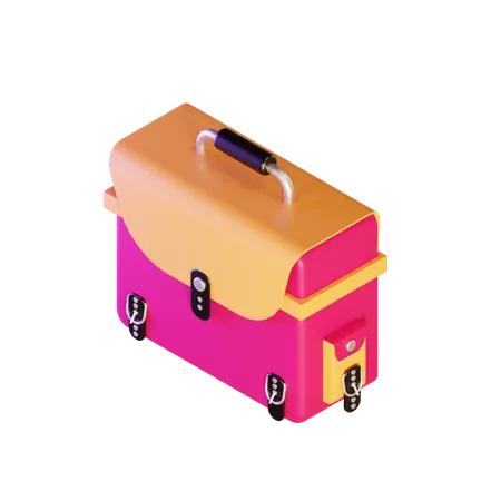 Cartable  3D Illustration