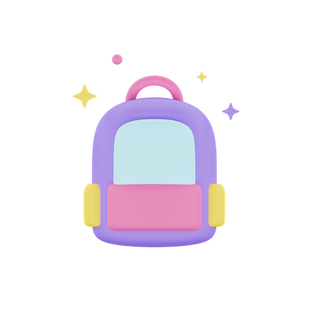 Cartable  3D Icon