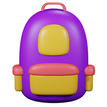 Cartable  3D Icon