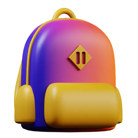 Cartable  3D Icon