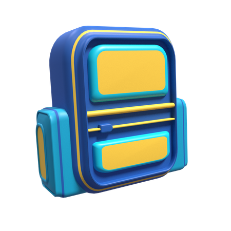 Cartable  3D Icon