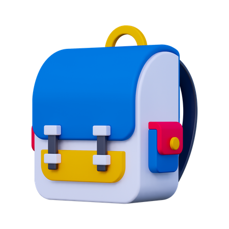 Cartable  3D Icon