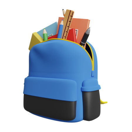 Cartable  3D Icon