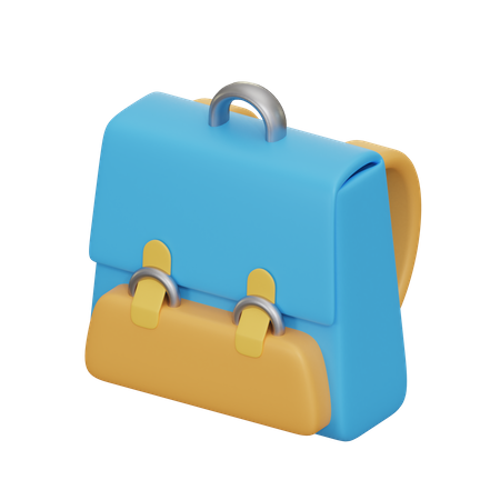 Cartable  3D Icon