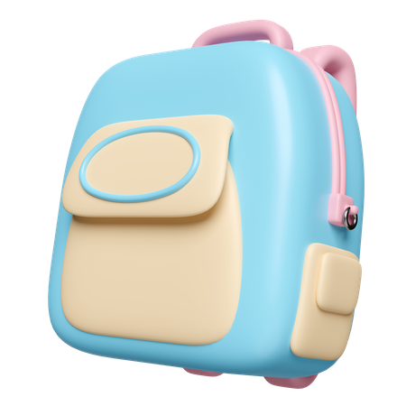 Cartable  3D Icon