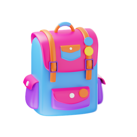 Cartable  3D Icon