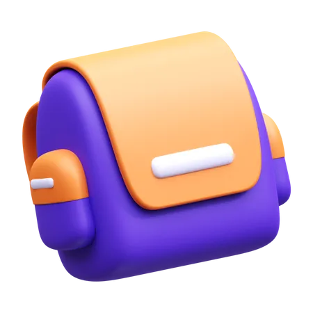 Cartable  3D Icon