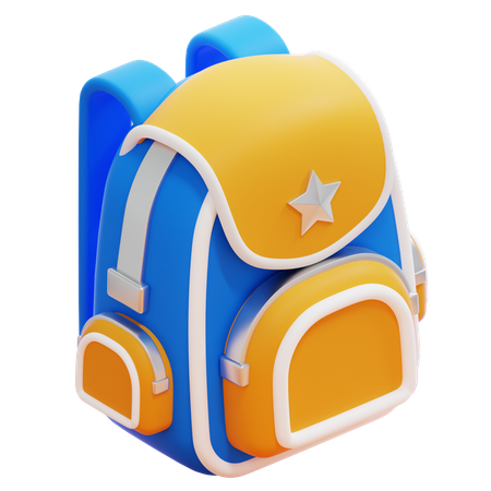 Cartable  3D Icon