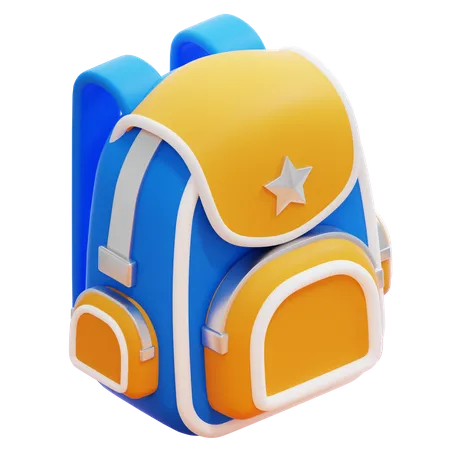 Cartable  3D Icon