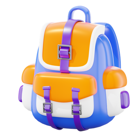 Cartable  3D Icon