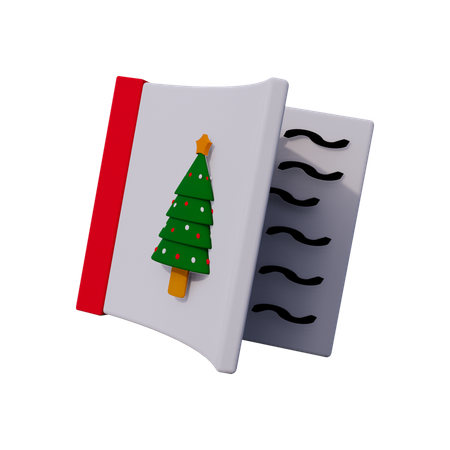 Cartão de convite de natal  3D Icon