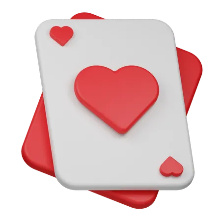 Cartão de amor  3D Icon