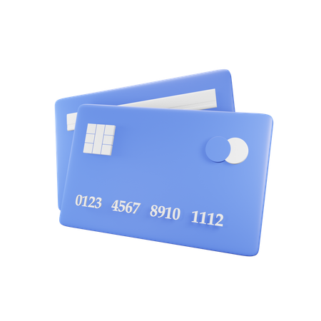Cartão de crédito  3D Icon