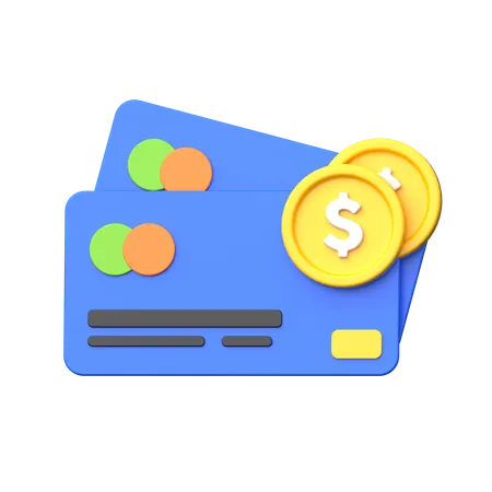 Cartão de crédito  3D Icon